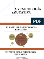 El papel de la psicología educativa - Isaac Castillo