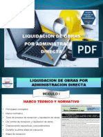 01 Liquidacion Obras Por Administracion Directa - Marco Teorico