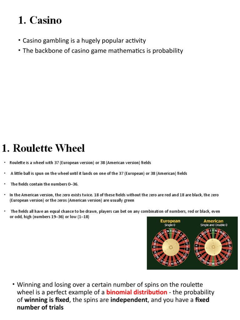 Roulette Probability and Payouts Guide | PDF | Roulette | Craps