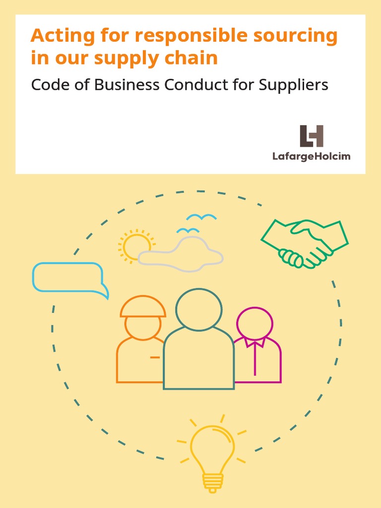 Code of Business Conduct PDF Supply Chain Employment