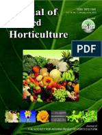 Journal of Applied Horticulture 14 (1) Indexing