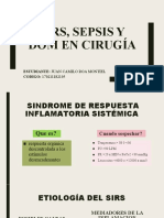 2) SIRS, SEPSIS Y DOM en Cirugía