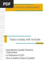 Quality Function Deployment