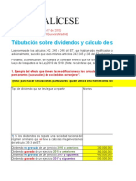 VA20 Tribuacion Sobre Dividendos y Sus Retenciones