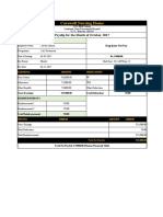 Carewell Nursing Home: Payslip For The Month of October, 2017