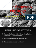Respiratory Physiology Part 1, Revised 2020