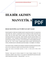 Iii.8.Bir Akimin Manyetik Alani: Iii.8.0L. Manyetik Alan Ve Biot-Savart Yasasi