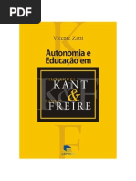 Autonimia e Educação em Emmanuel Kant  Paulo Freire