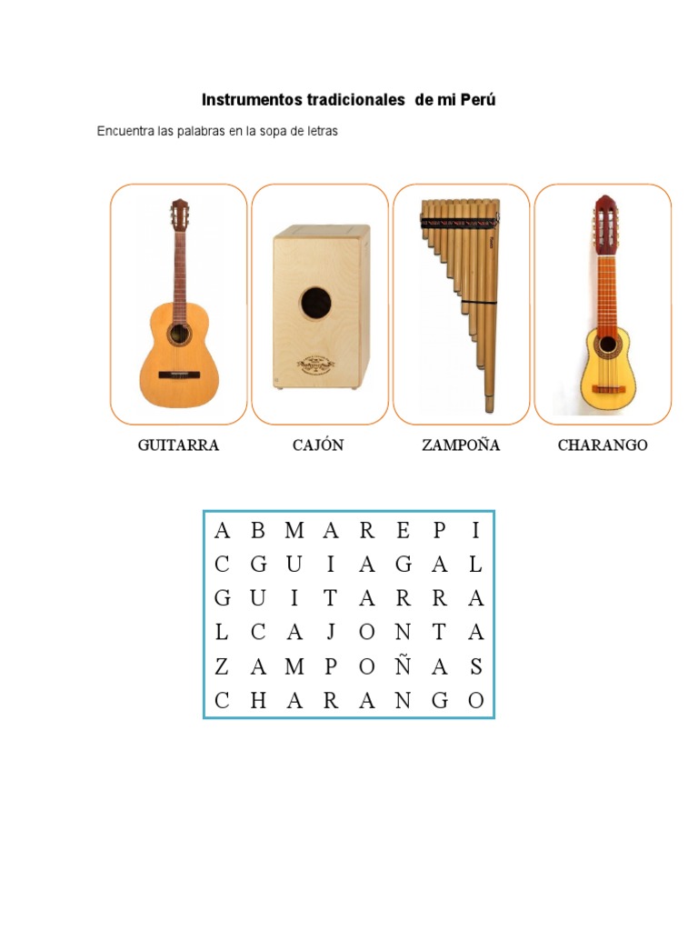 Instrumentos Tradicionales del Perú | PDF