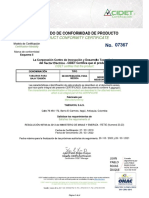 Certificado Ml-Tableros de Contadores - Medida Semi Indirecta 07367f PDF