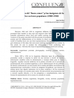 Representaciones de la mesa popular 1900-1930