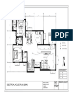 Electrical House Plan (2Bhk) : Date Scale Sheet