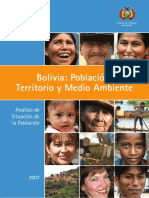 Bolivia Analisis de Situacion de La Poblacion