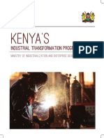 Kenya S Industrial Transformation Programme