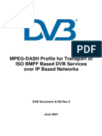 A168r3 MPEG DASH Profile For Transport of ISO BMFF Based DVB Services Ts 103 285 v140 June 2021