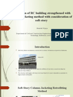 Evaluation of RC Building Strengthened With Column Jacketing Method With Consideration of Soft-Story