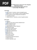 Lower Limb, Abdomen & Pelvis Questions I Mbbs