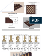 Staunton Chess Piece Specifications