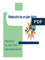 Redaccion de Un Plan