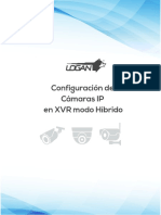 Configurar cámaras IP y DVR en modo híbrido