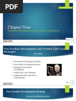 Chapter Nine: New-Product Development and Product Life-Cycle Strategies