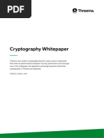 Cryptography Whitepaper: VERSION: JUNE 21, 2021