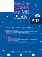 Designing A Candy Bar MK Plan by Slidesgo