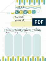 Títulos principales y subtitulos para documentos