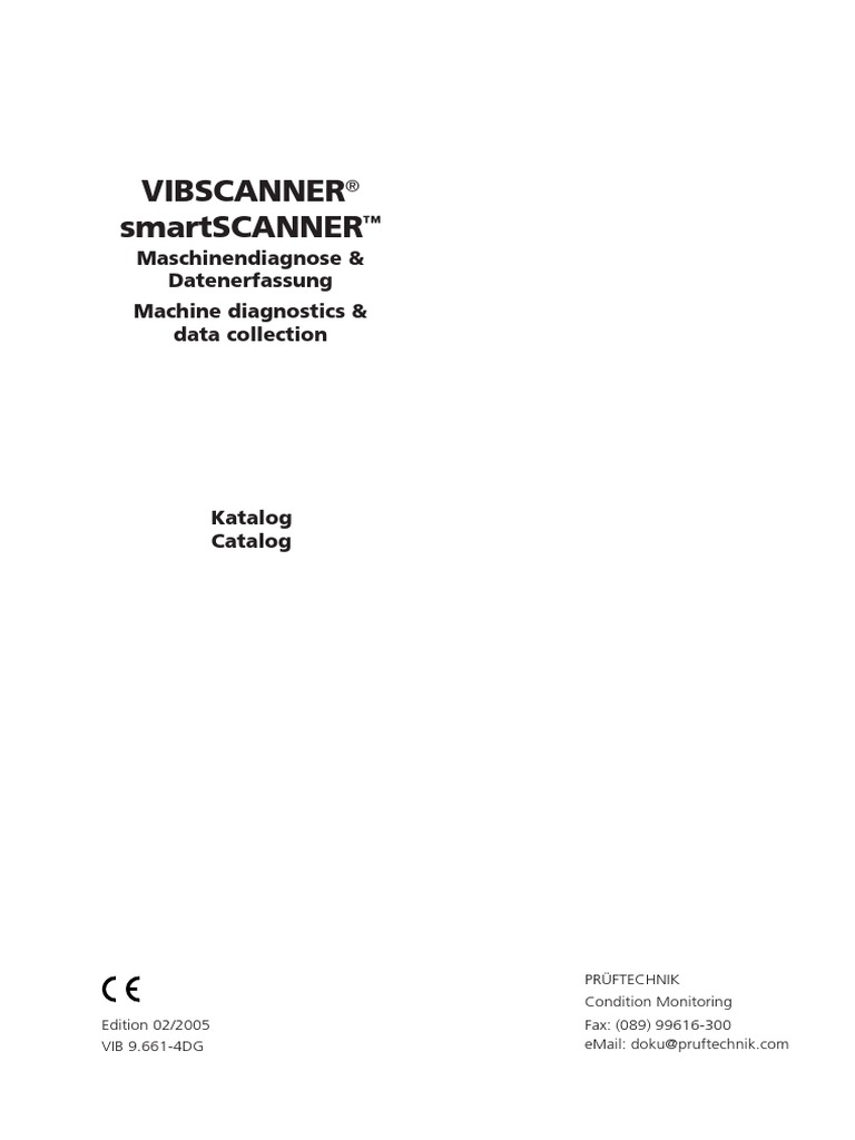 Catalog Vibscanner | PDF