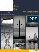 MME (2020) Resenha Energética Brasileira - Ano Base 2019