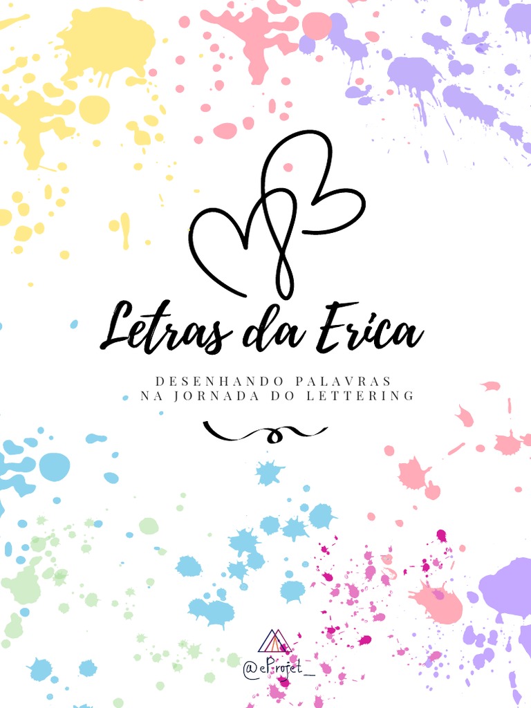 Guia Prático de Lettering Erica | PDF | Caixa alta e caixa baixa | Escrita