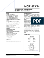 Low-Voltage Input Boost Regulator For PIC Microcontrollers: Features General Description