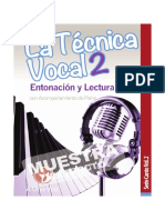MuestraES La Técnica Vocal 2 Serie Canto Vol2