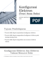 Konfigurasi Elektron Bohr Teori Atom