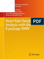 Heart Rate Variability Analysis With the R Package RHRV