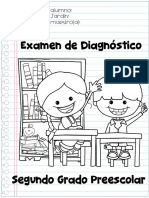 Eevaluación de Segundo Preescolar 1