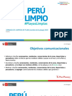 para Capacitación para Campaña PLAYAS LIMPIAS