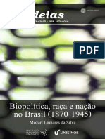 Biopolitica Raca e Nacao No Brasil 1870