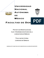 Justificacion Plandeestudios UNAM