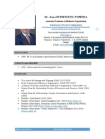 Dr. Jesus Rodriguez-Pomeda: Associate Professor of Business Organization