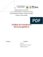 Análisis de transitorios electomagnéticos.