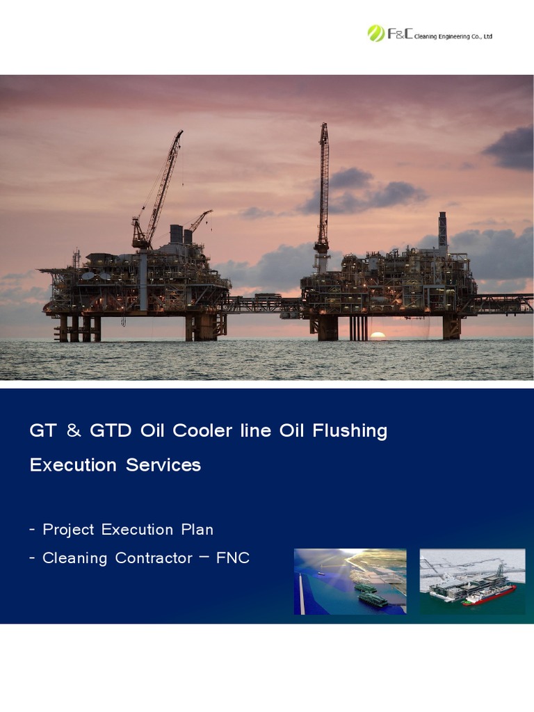 Project Execution Plan (GT GTD Oil Flushing) | Download Free PDF | Risk ...