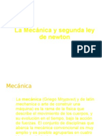 La Segunda Ley de Newton