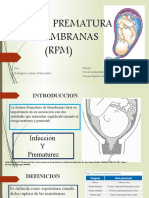 Ruptura Prematura de Membranas Final