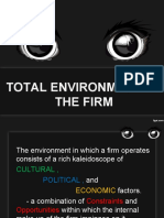 C3 Total Environement of The Firm