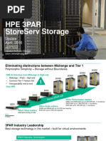 Hpe 3par Storeserv Storage: Update April, 2016