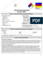 Hydrazine Msds