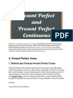 Present Perfect Tense Vs Present Perfect Continuous Tense