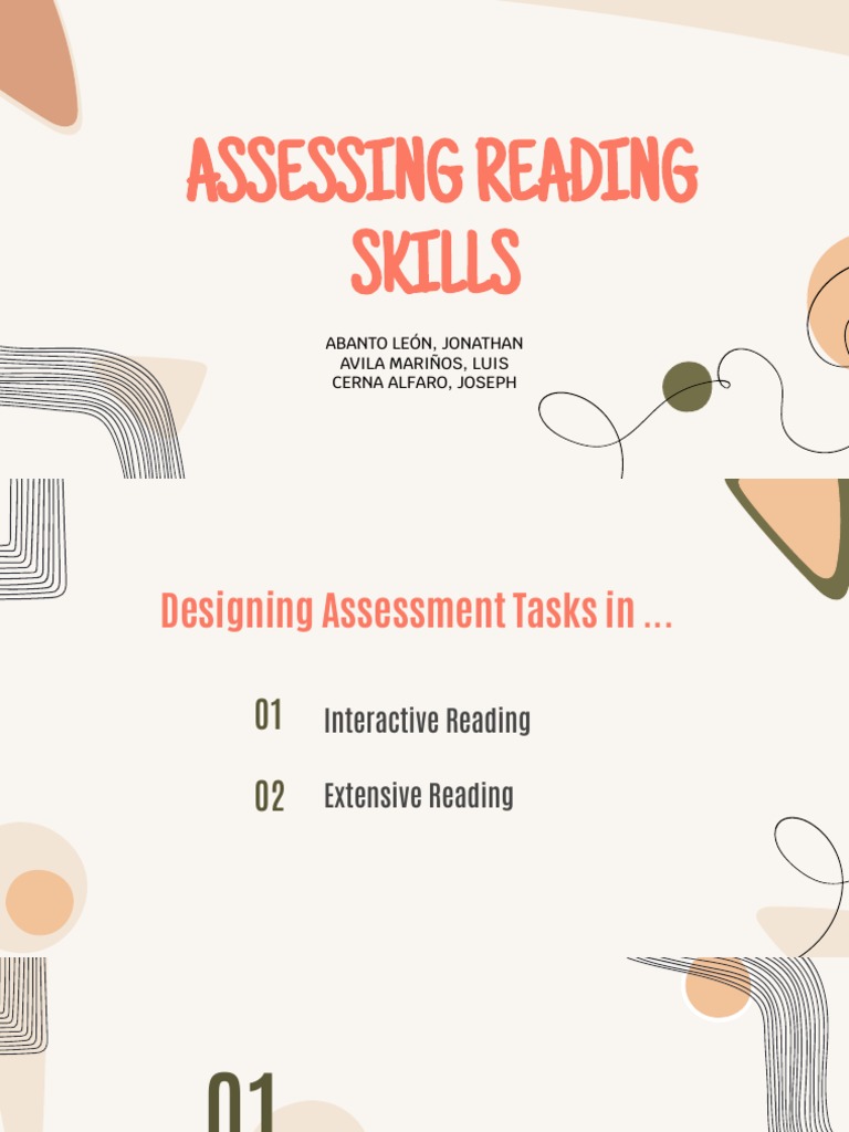 Assessing Students' Reading Skills | PDF | Reading Comprehension | Learning