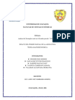 Desempleo en El Ecuador 2010-2020